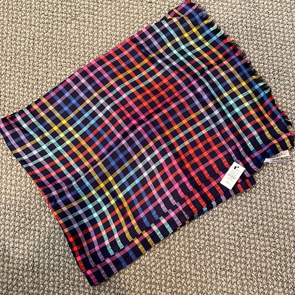 Talbots multi-colored scarf - tag on
